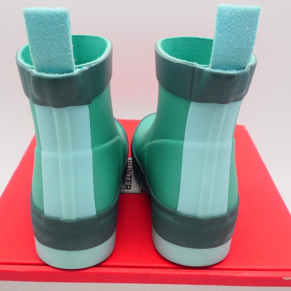 NEW Hunter Play Boots Little Kids Toddler Size 8 Thrum Green Teal UK 7 - Picture 4 of 12